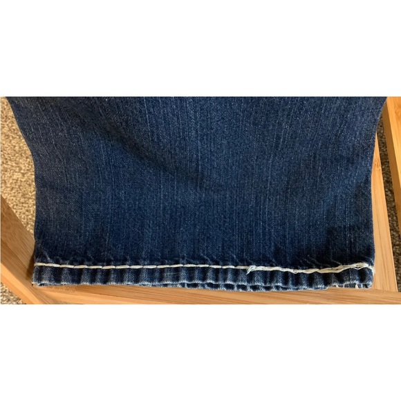 Rock Revival Men’s Bruno Boot Cut 32 Denim Blue Jeans Dark Wash (32x30) - Picture 11 of 15